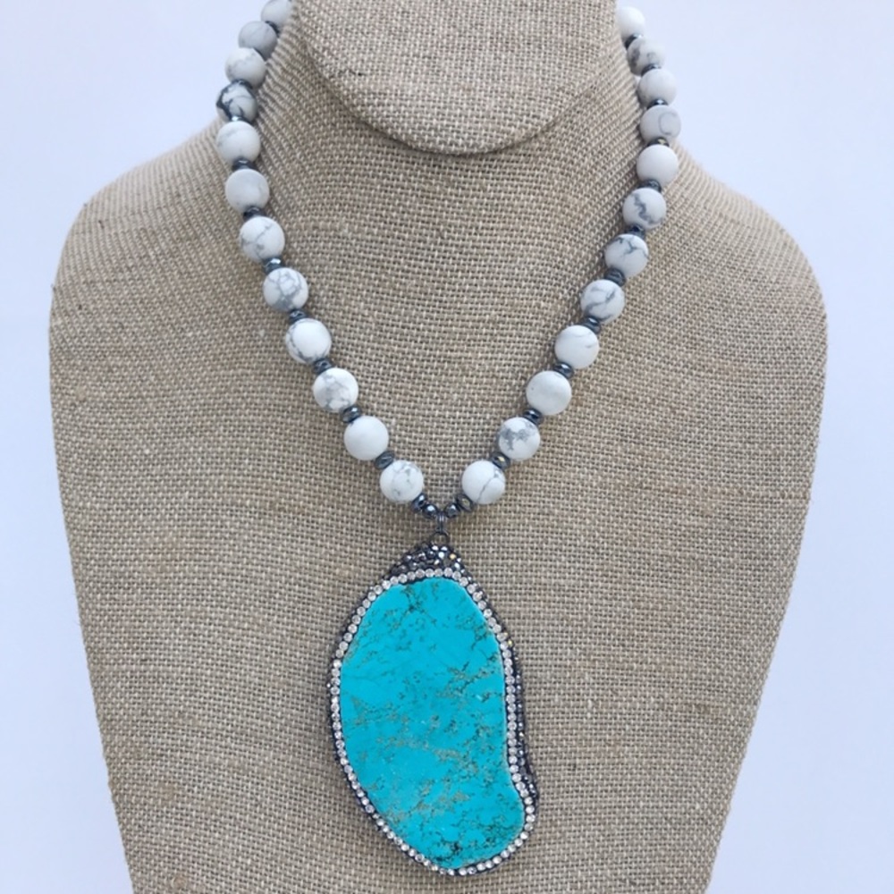 Howlite Handmade Necklace